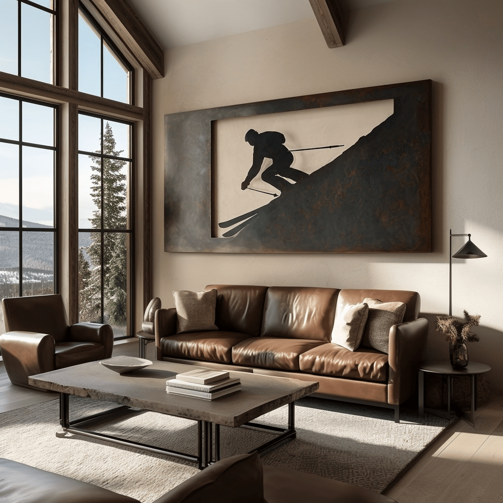 Mountain Metal Wall Art – Anthem Classic