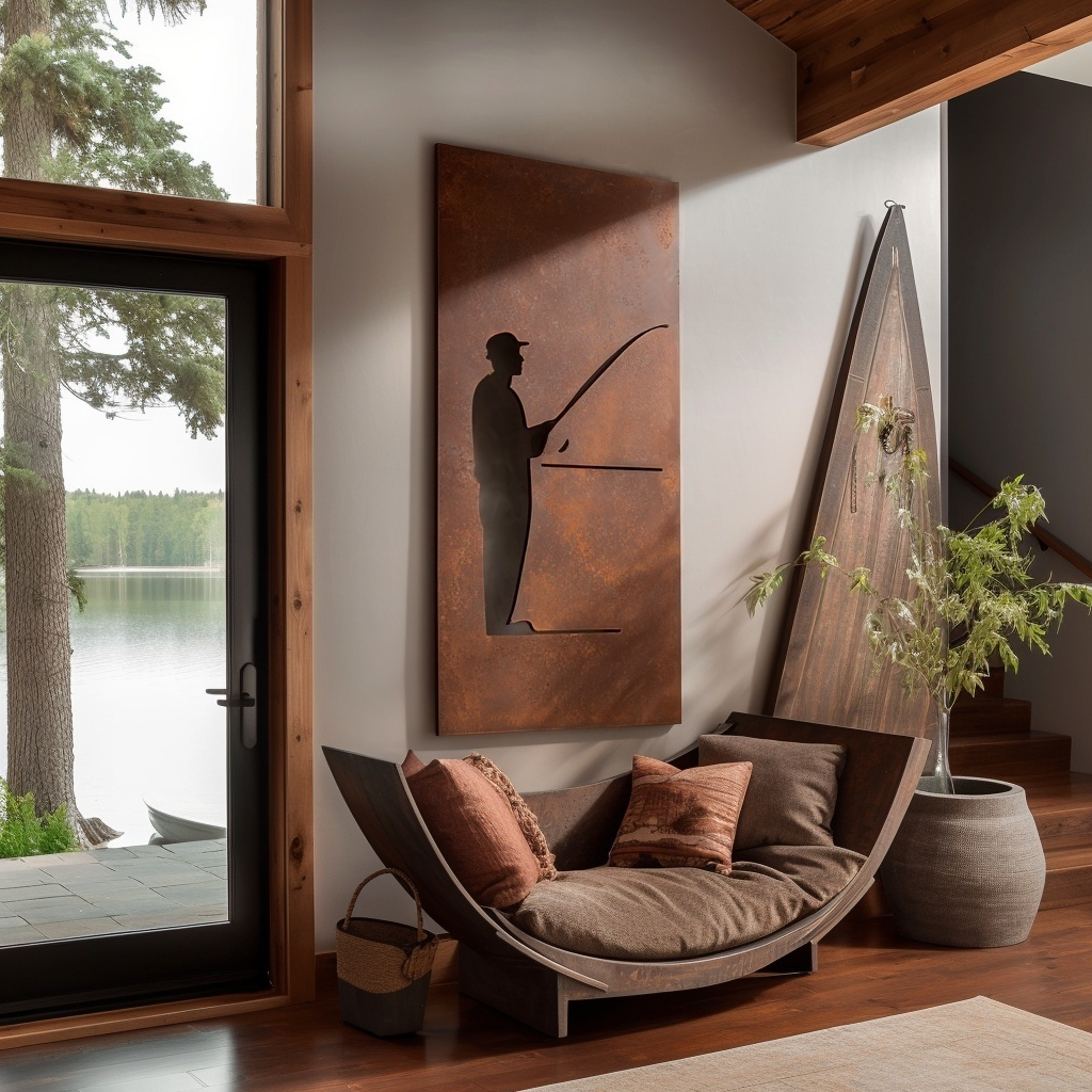 The Lure - Metal Wall Art