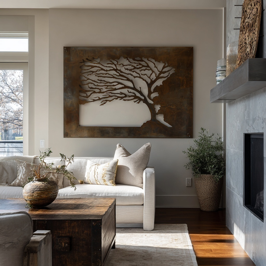 The Windswept - Metal Wall Art