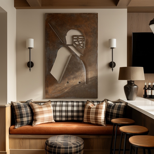 The Crease - Metal Wall Art