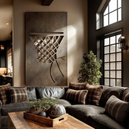 The Net - Metal Wall Art