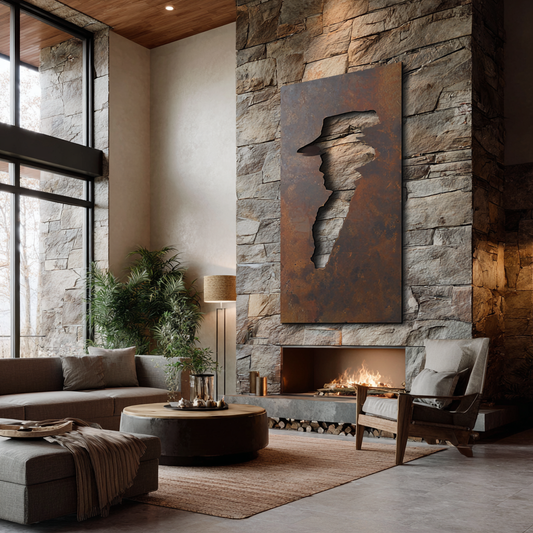 The Ghost - Metal Wall Art