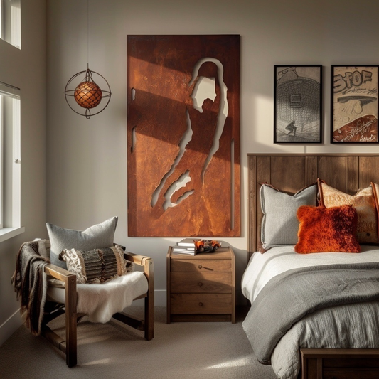 The Dunk - Metal Wall Art