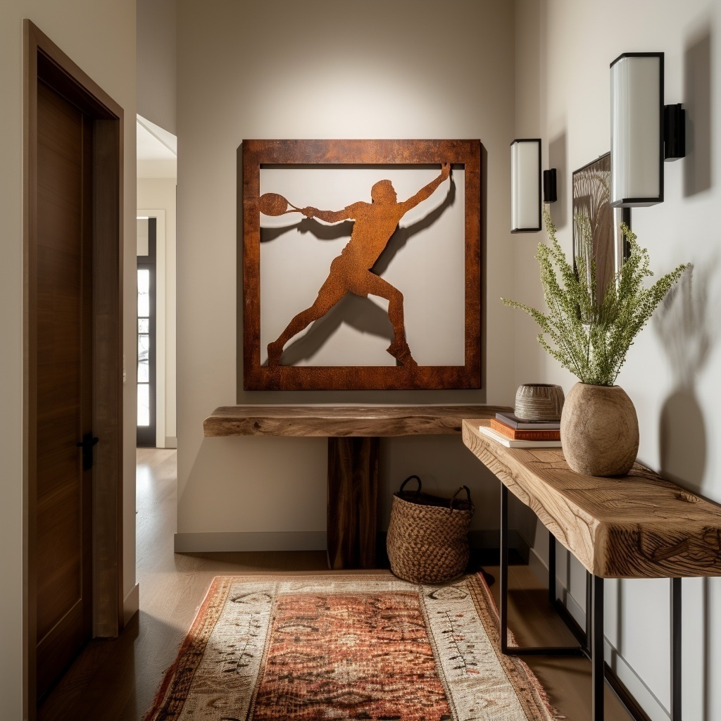 The Serve - Metal Wall Art