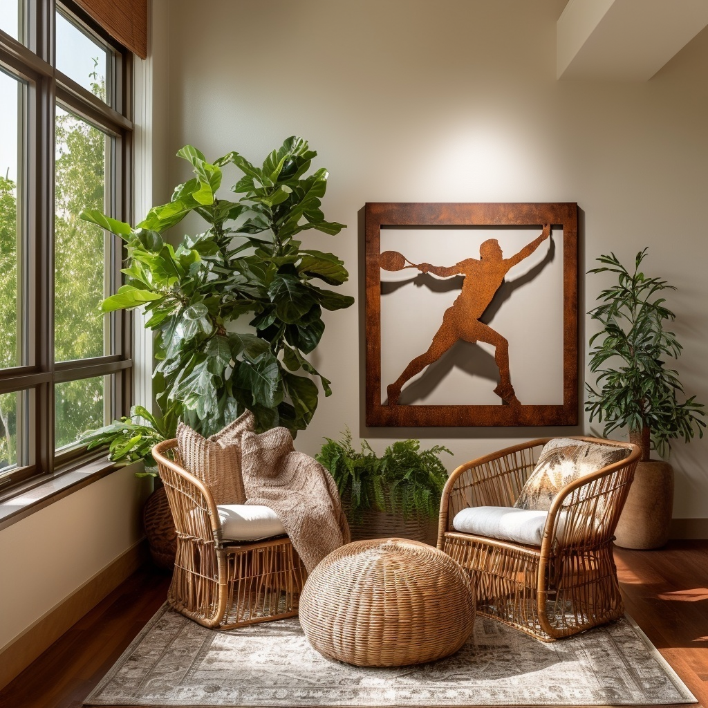 The Serve - Metal Wall Art