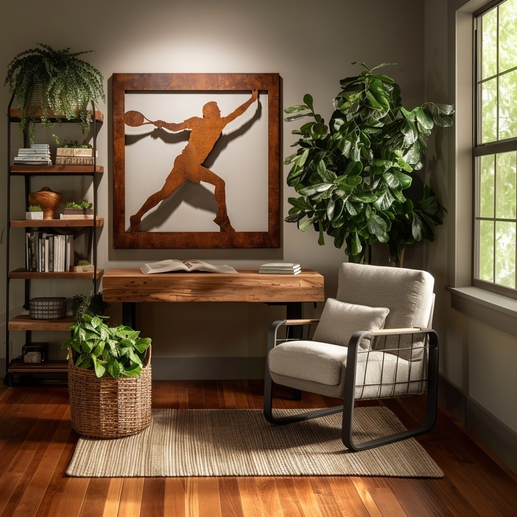 The Serve - Metal Wall Art