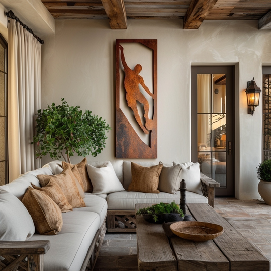 The Shot - Metal Wall Art