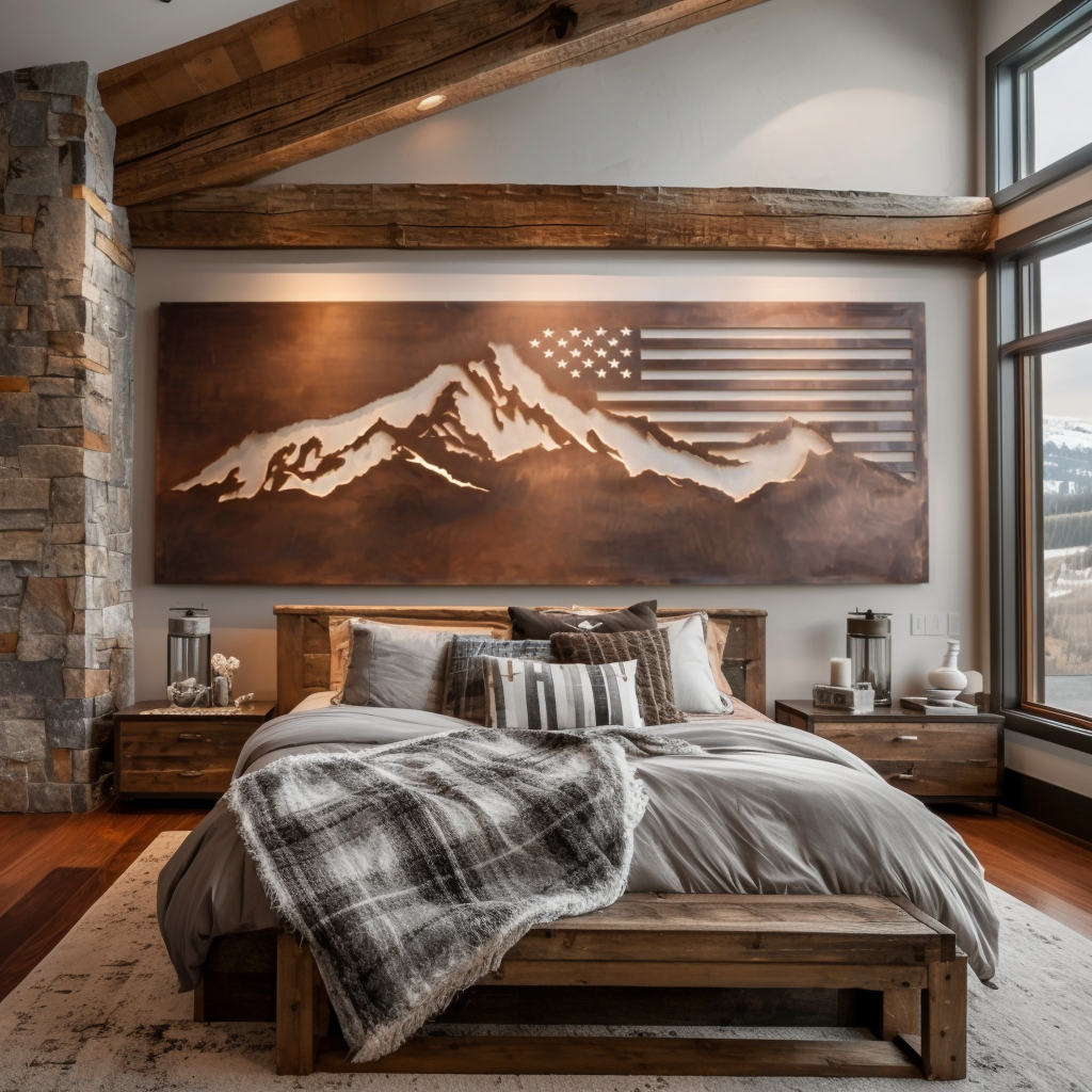 The Patriot - Metal Wall Art
