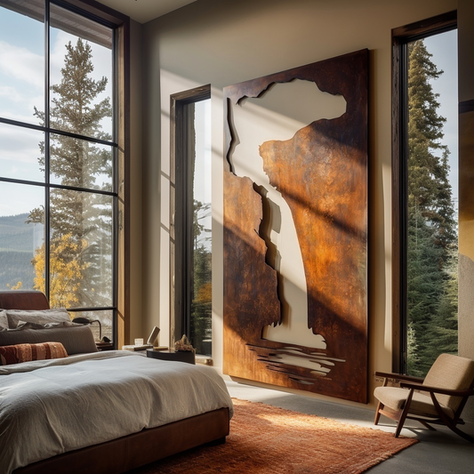 The Falls - Metal Wall Art