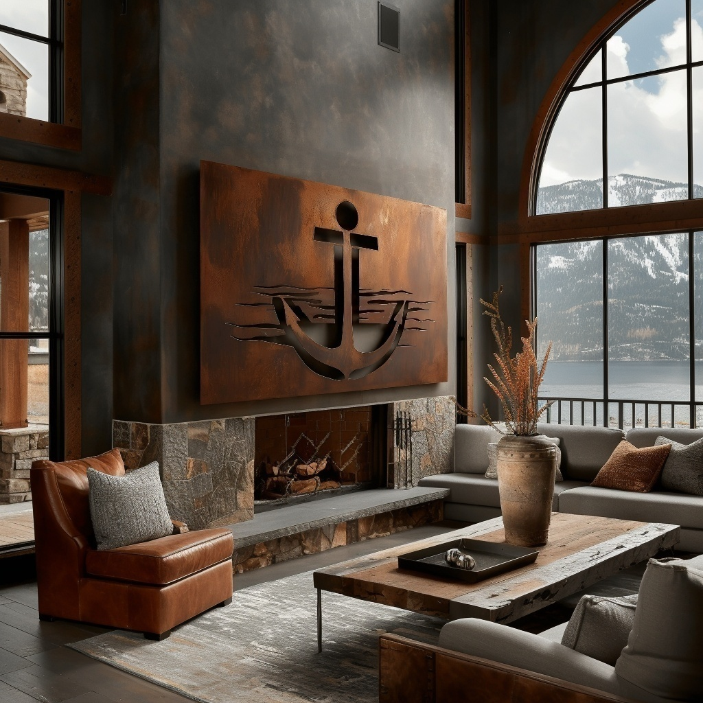 The Anchor - Metal Wall Art
