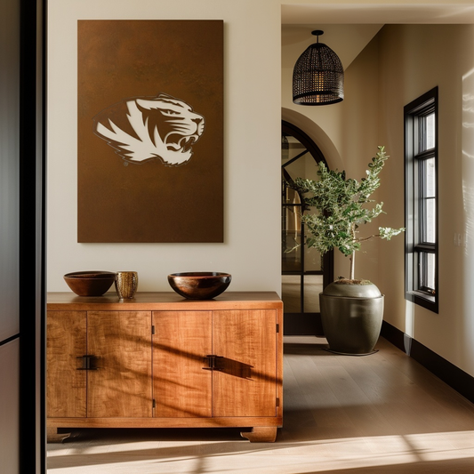 The Tiger - Wall Art - Portrait Umber