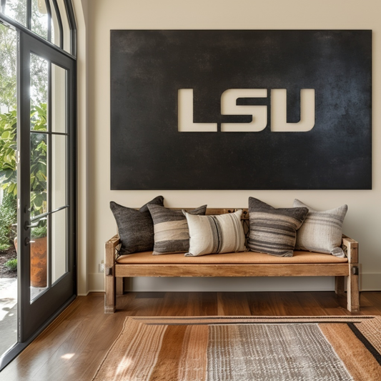 The LSU - Metal Wall Art - Landscape Forge