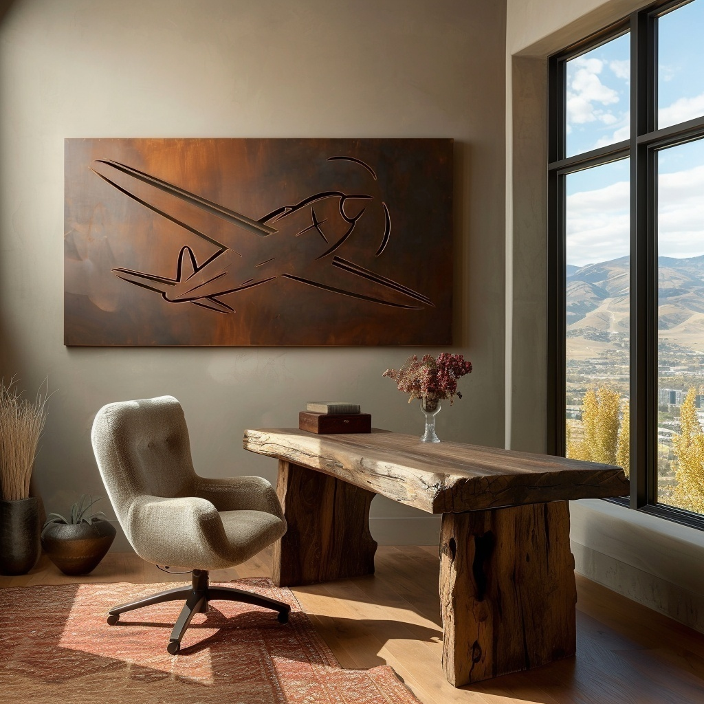 The Propeller - Metal Wall Art