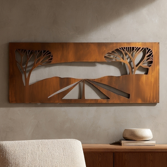 The Route - Metal Wall Art