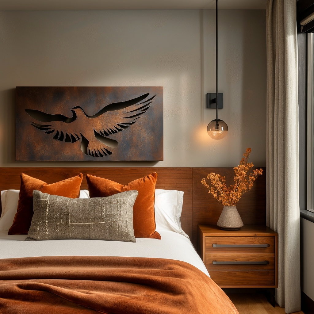 The Dove - Metal Wall Art