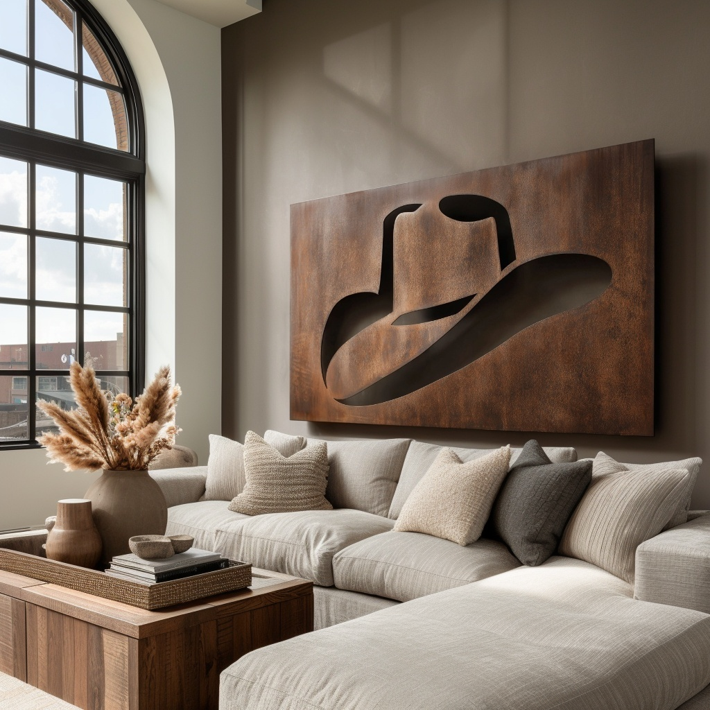The Stetson - Metal Wall Art