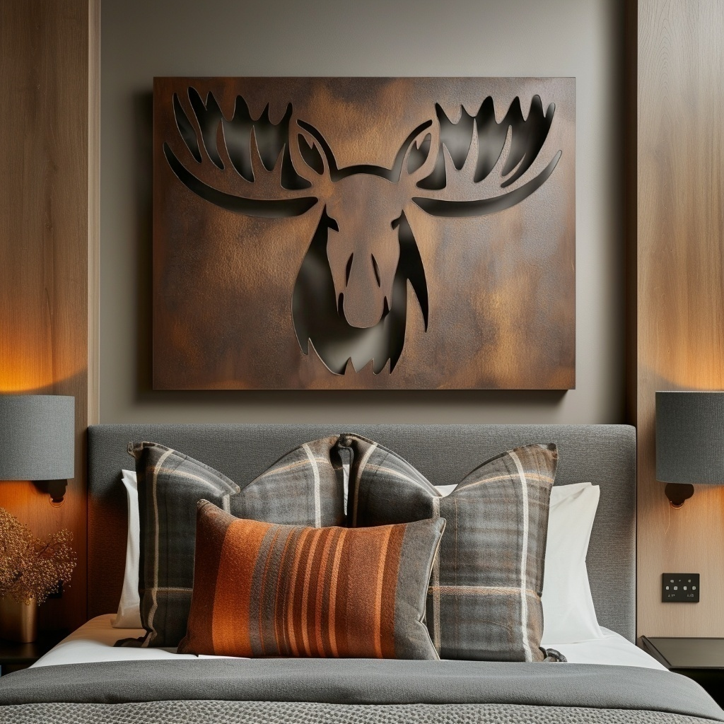 The Moose - Metal Wall Art