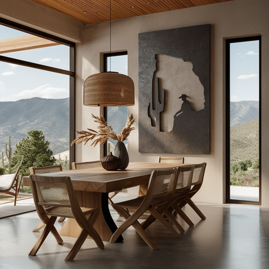 The Mesa - Metal Wall Art