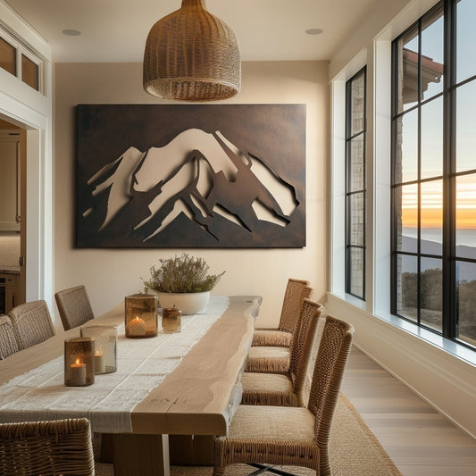 The Mount St. Helens - Metal Wall Art