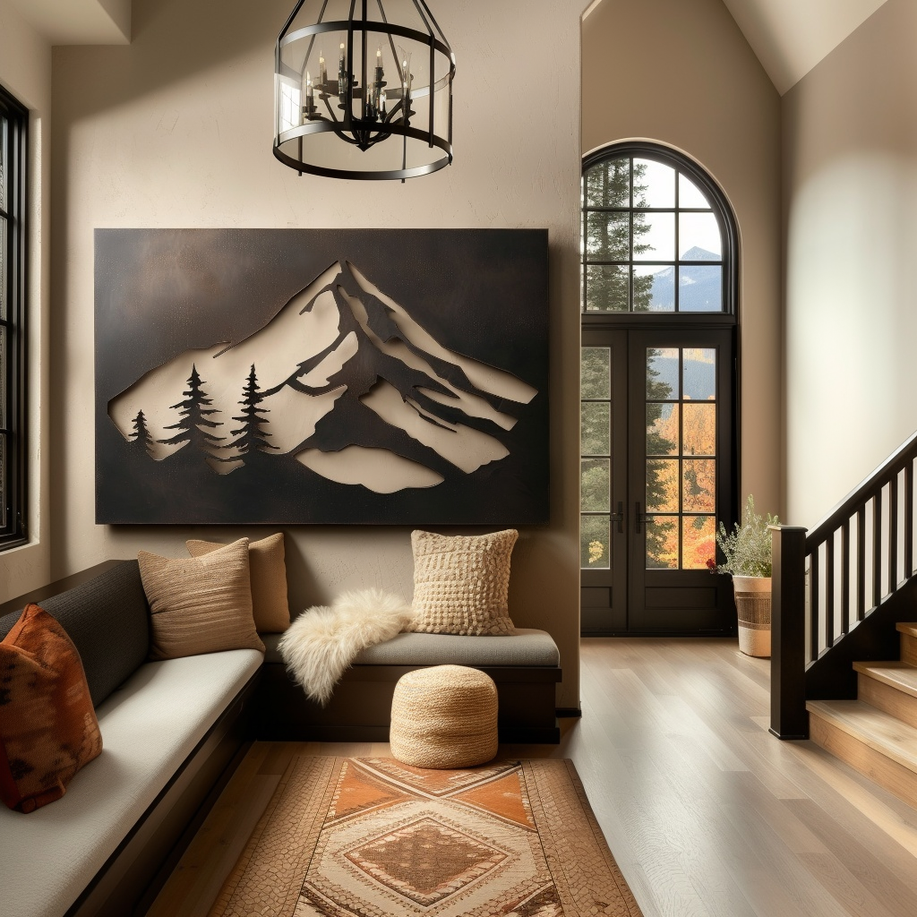 The Mount Hood - Metal Wall Art
