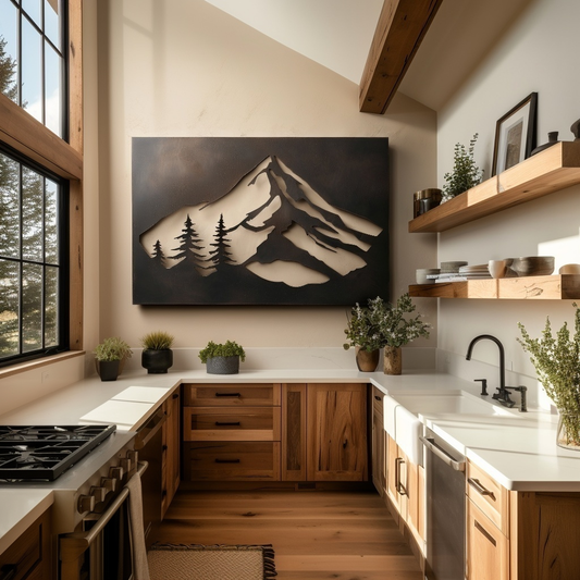 The Mount Hood - Metal Wall Art