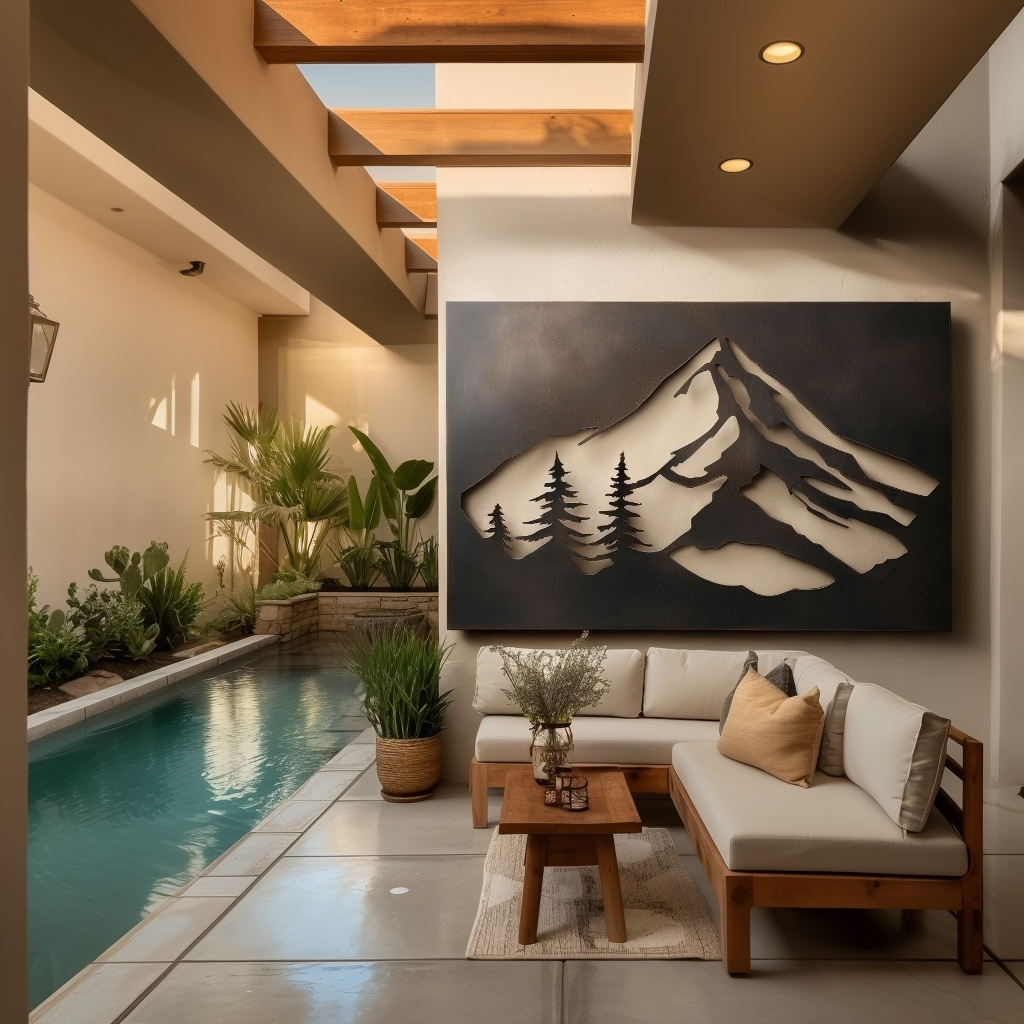 The Mount Hood - Metal Wall Art