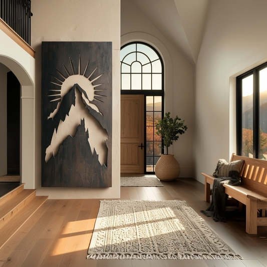 The Mount Whitney - Metal Wall Art