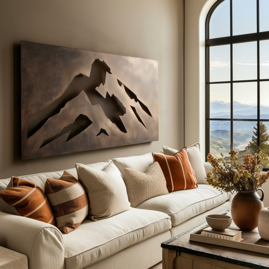 The Mount Baker - Metal Wall Art