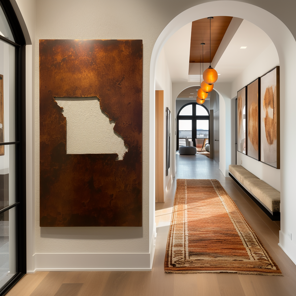 The Missouri - Metal Wall Art