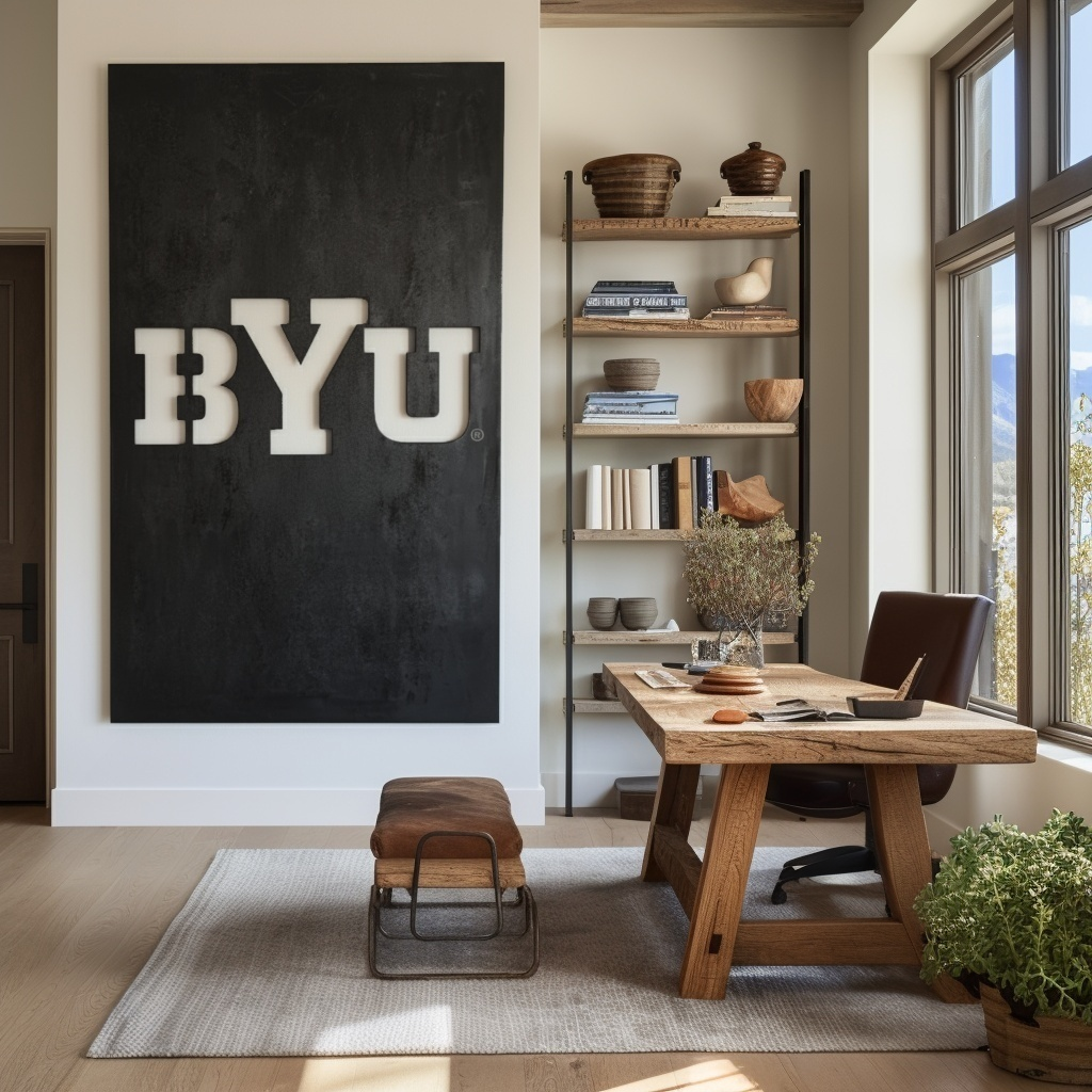 The BYU - Wall Art - Portrait Forge
