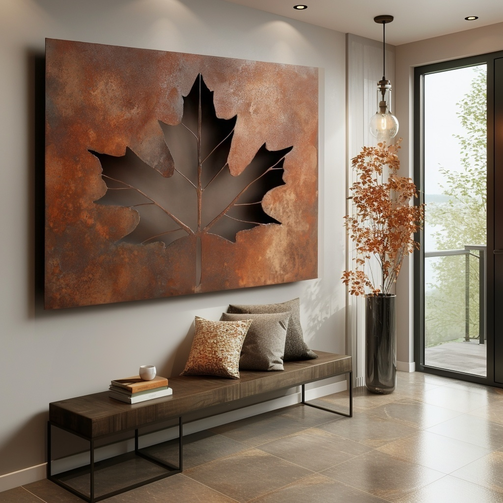 The Vermont Sugar Maple - Metal Wall Art