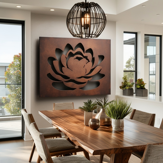 The Alabama Camellia - Metal Wall Art