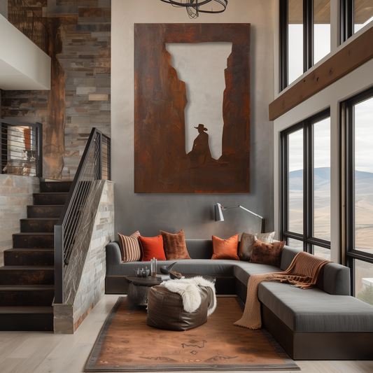 The Canyon - Metal Wall Art