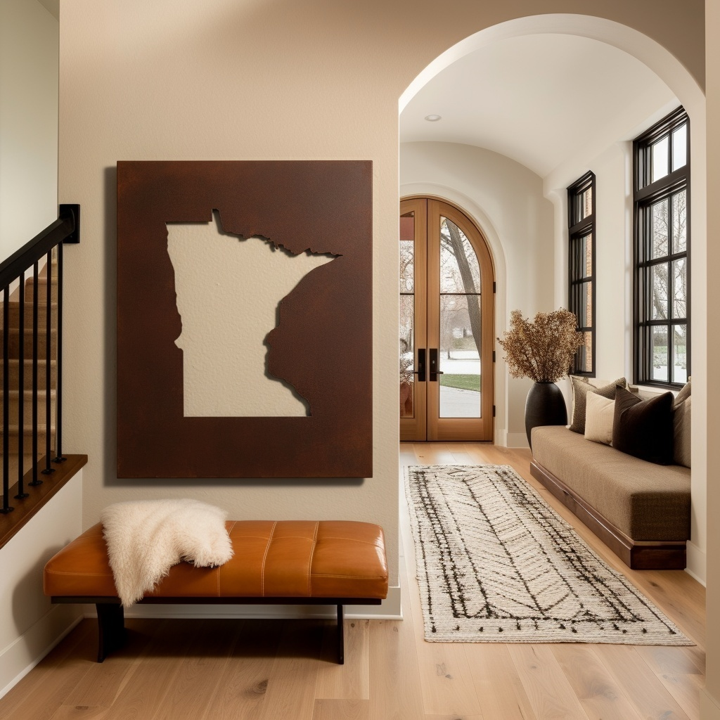 The Minnesota - Metal Wall Art