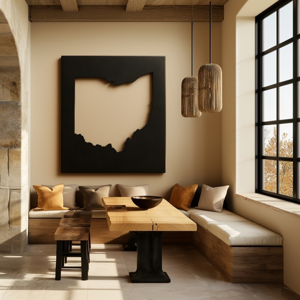 The Ohio - Metal Wall Art