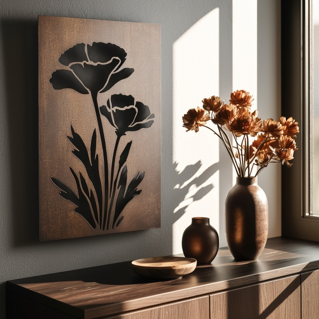 The California Poppy - Metal Wall Art