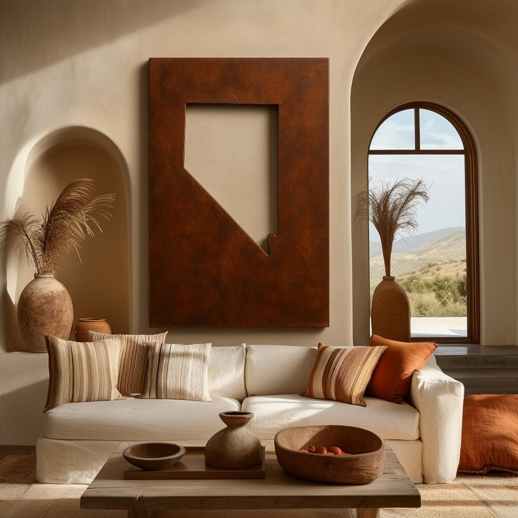 The Nevada - Metal Wall Art