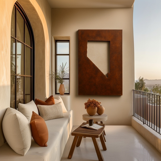 The Nevada - Metal Wall Art