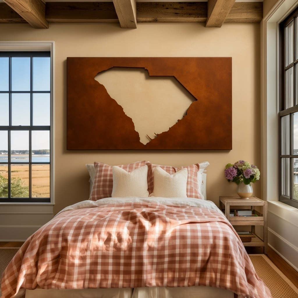 The South Carolina - Metal Wall Art