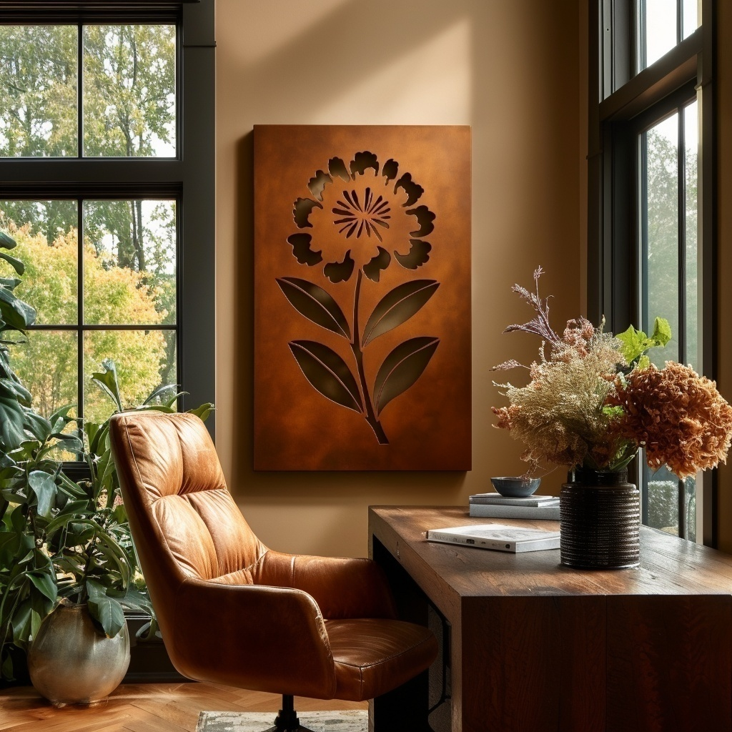 The West Virginia Rhododendron - Metal Wall Art