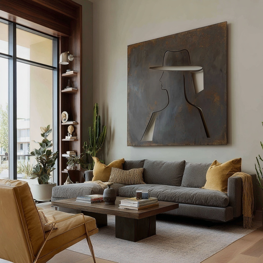 The Profile - Metal Wall Art