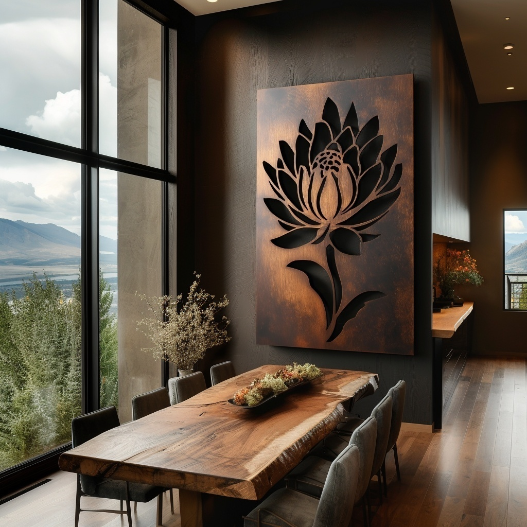 The Montana Bitterroot - Metal Wall Art