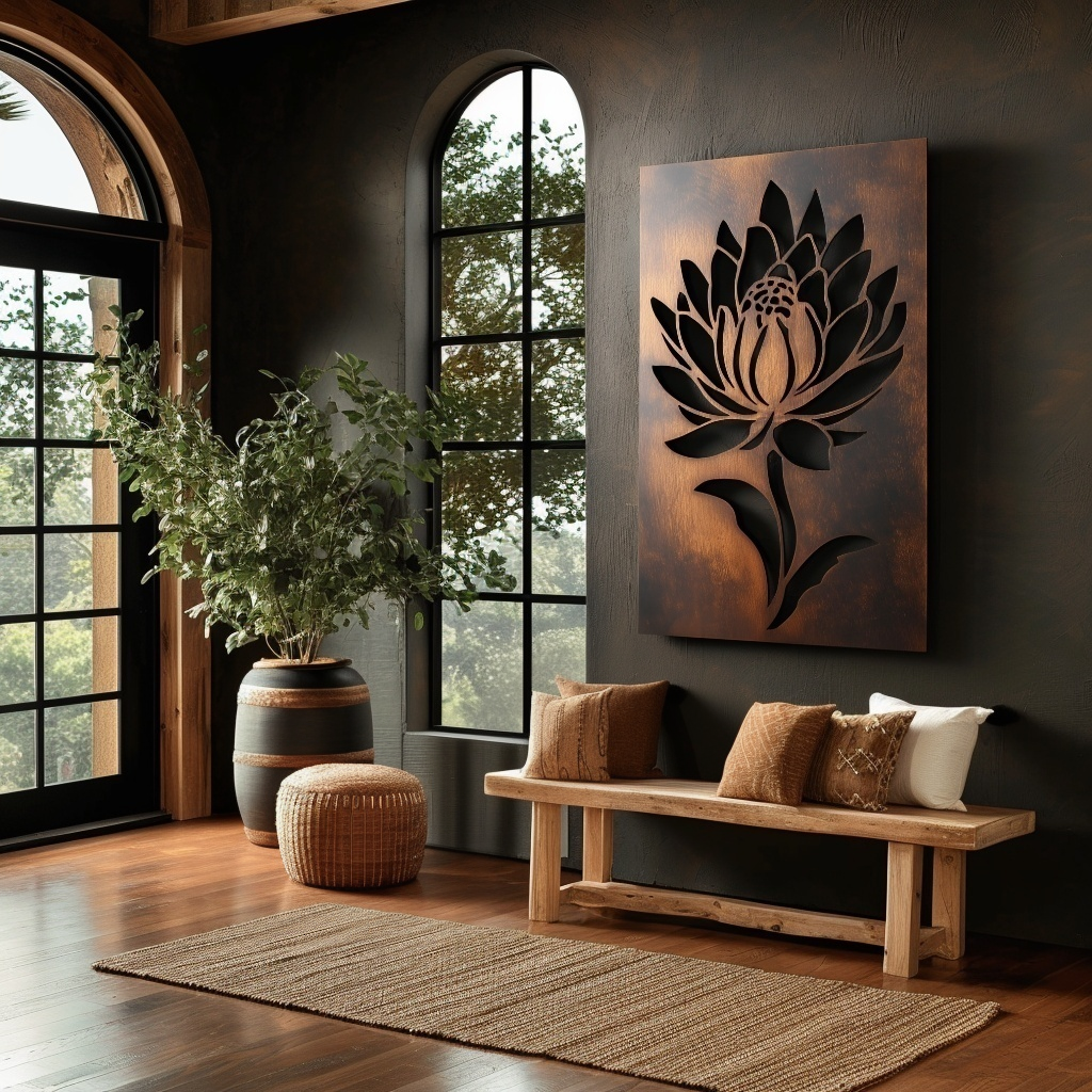 The Montana Bitterroot - Metal Wall Art
