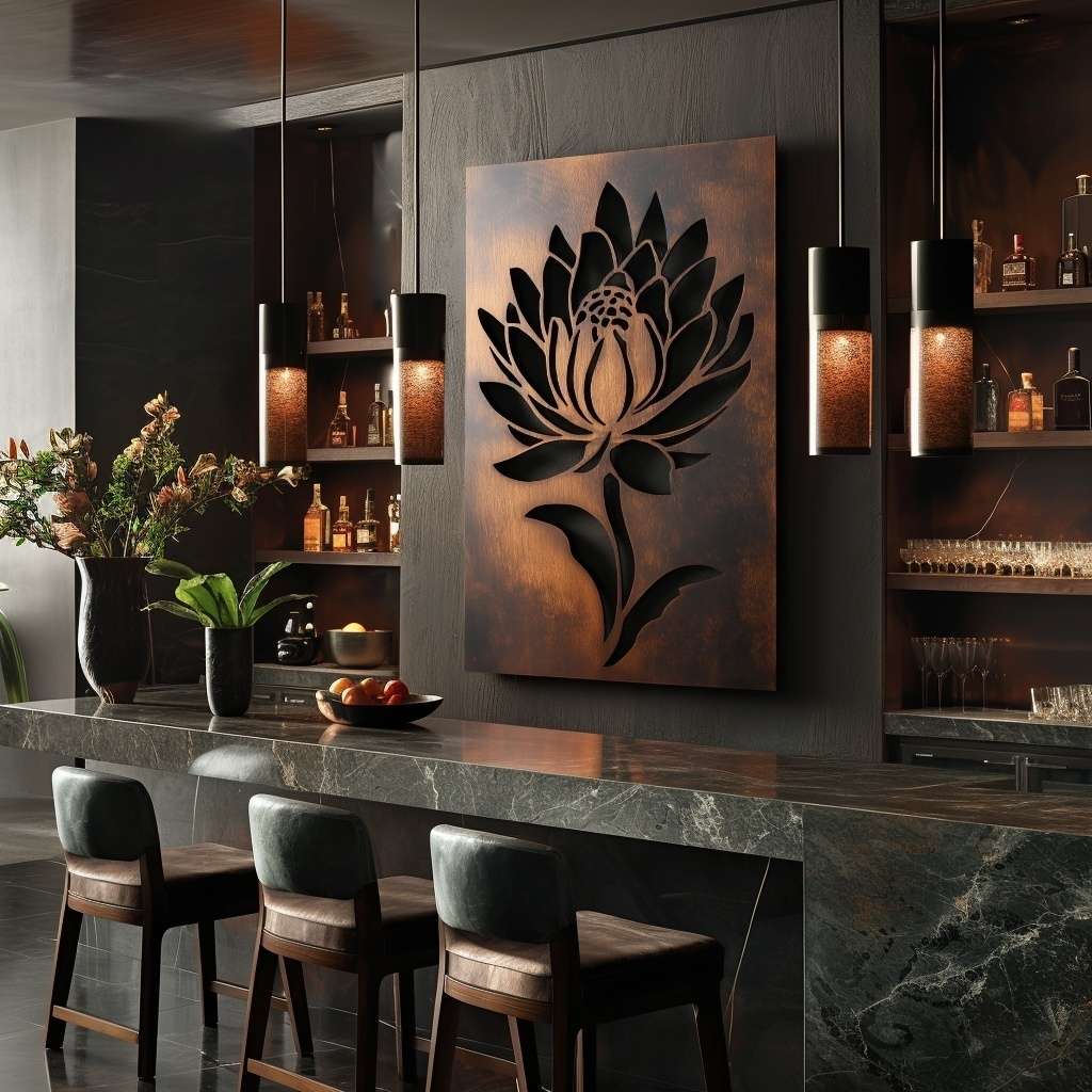 The Montana Bitterroot - Metal Wall Art