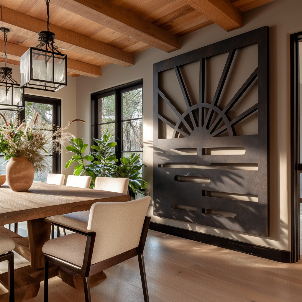 The Darius - Metal Wall Art