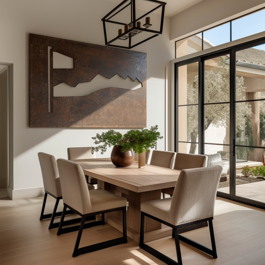 The Mountain Green - Metal Wall Art