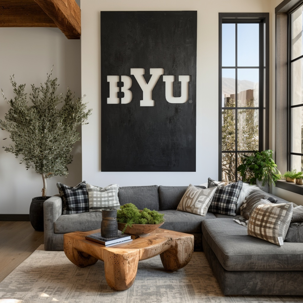 The BYU - Wall Art - Portrait Forge