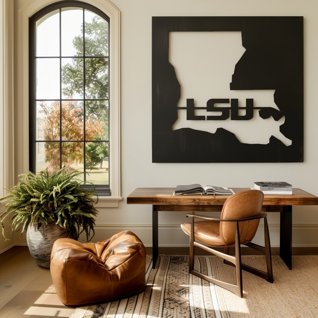 The Louisiana - Wall Art - Square Forge