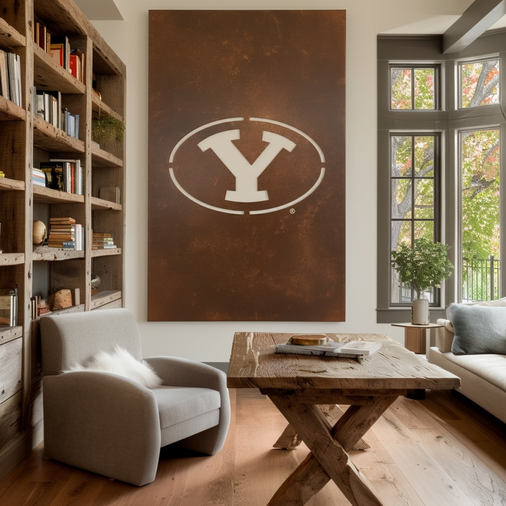 The Oval Y - Wall Art - Portrait Umber