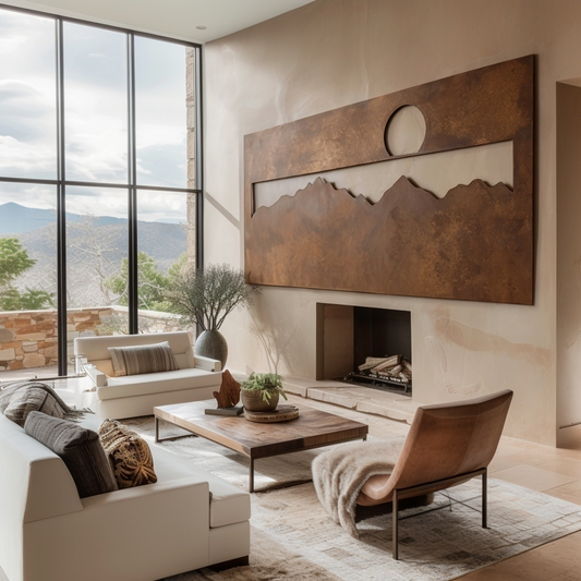 The Crestline - Metal Wall Art